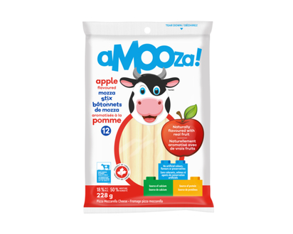 Amooza Apple Flavoured Mozza Stix - 228.0 G