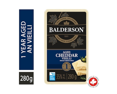 Balderson 1 Year Aged Cheddar Cheese - 280.0 G