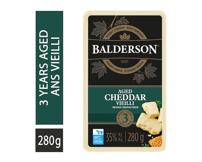 Balderson 3 Year Aged Cheddar Cheese - 280.0 G