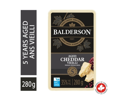 Balderson 5 Year Aged Cheddar Cheese - 280.0 G