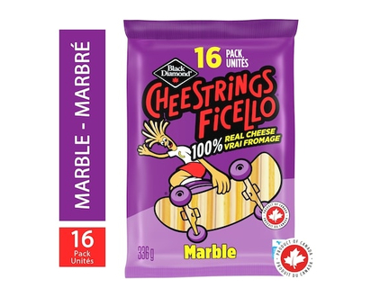 Black Diamond Marble Cheestrings - 336.0 G