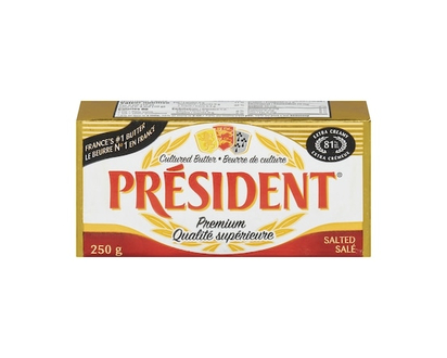 President Premium Salted Cultured Butter - 250.0 G