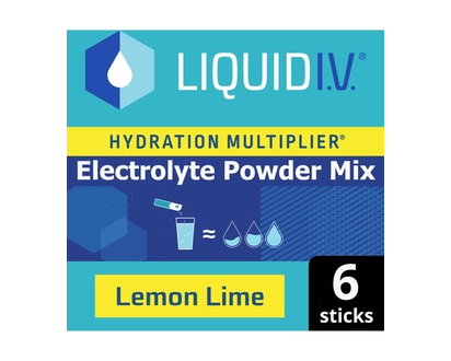 Liquid I.V. Liquid IV Electrolyte Drink Mix Lemon Lime 6 CT - 6 EA