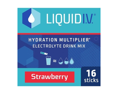 Liquid I.V Electrolyte Drink Mix Strawberry Hydration Multiplier - 16.0 EA