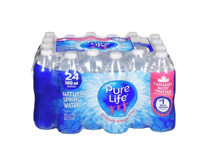 Pure Life Natural Spring Water - 500.0 ML