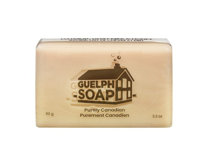Guelph Soap Pure & Natural Soap Oatmeal, Goat Milk & Honey - 90.0 G