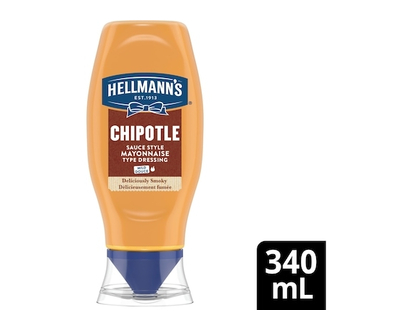 Hellmann’s Vinaigrette mayonnaise Chipotle doux - 340.0 ML
