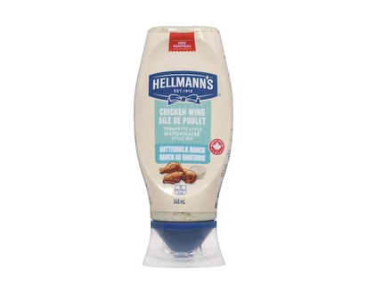 Hellmann's Buttermilk Ranch Chicken Wing Mayo Style Dip - 340.0 ML