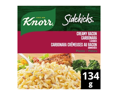 Knorr Sidekicks Pasta Side Dish Creamy Bacon Carbonara - 134.0 G