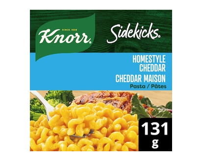 Knorr Sidekicks Pasta Side Dish Homestyle Cheddar - 131.0 G