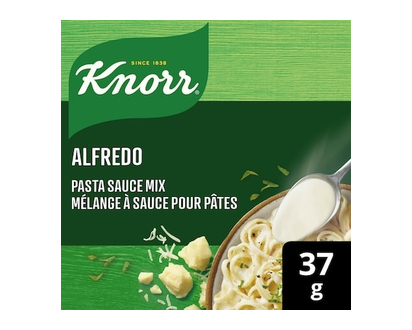 Knorr Mélange à Sauce pour Pâtes Alfredo sans arômes artificiels - 37.0 G