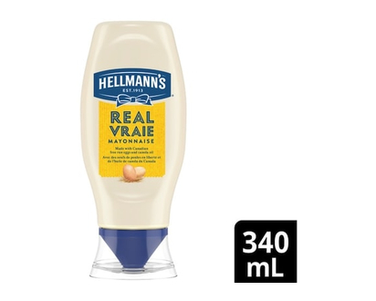 Hellmann’s Mayonnaise Vraie Pression - 340.0 ML