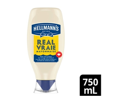 Hellmann's Mayonnaise condiment for salads, burgers, gluten-free - 750.0 ML