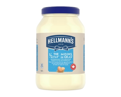 Hellmann's Mayonnaise Type Dressing Light ½ Fat - 1.42 L