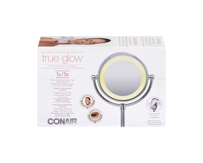 Conair True Glow Lighted Mirror - 1.0 EA