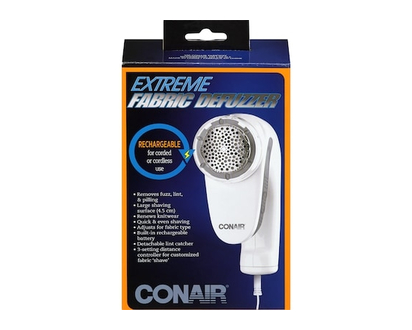 Conair Fabric Shaver, Rechargeable - 1.0 EA