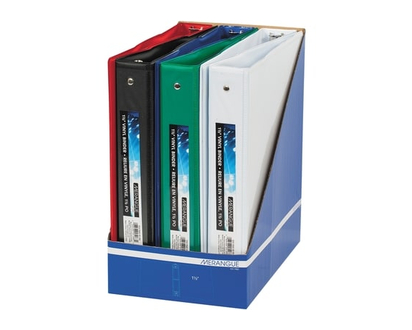 Reliure en vinyle avec fenêtre, 1,5 po - 1.0 EA