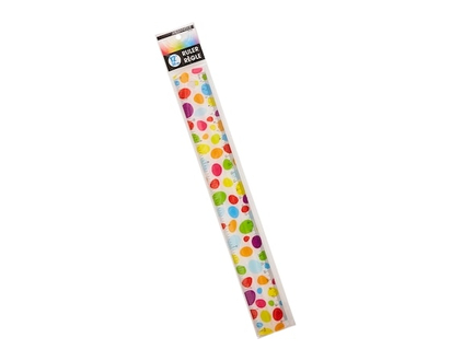 Clear Ruler With Design 12" - 1.0 EA