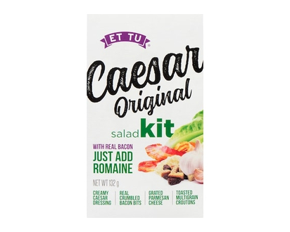 Et Tu Salad Kits, Caesar Original - 132.0 G