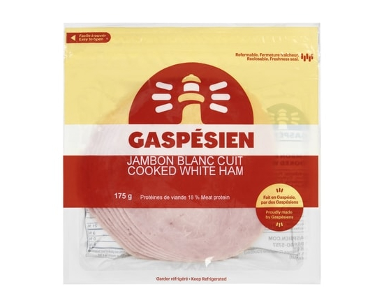 Gaspésien Gaspésien jambon de Mont-Joli - 175.0 G