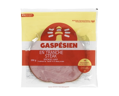 Gaspésien Jambon Fumé En Tranche - 250.0 G