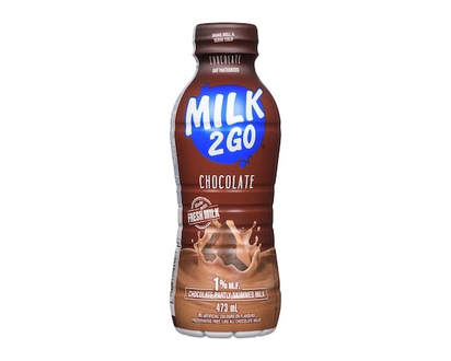 Milk 2 Go 1% Chocolate Partly Skimmed Milk - 473.0 ML