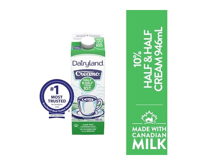 Dairyland 10% Coffee Cream - 946.0 ML
