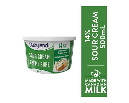 Dairyland 14% Sour Cream - 500.0 ML