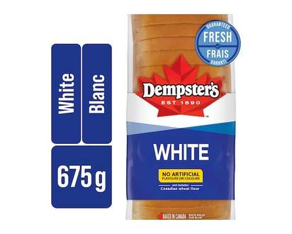 Dempster White Bread - 675.0 G