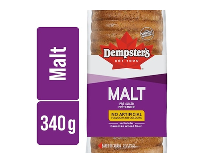 Dempster Malt Bread - 340.0 G