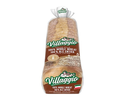 Villaggio Pain de blé tranché épais 100 % blé entier - 675.0 G
