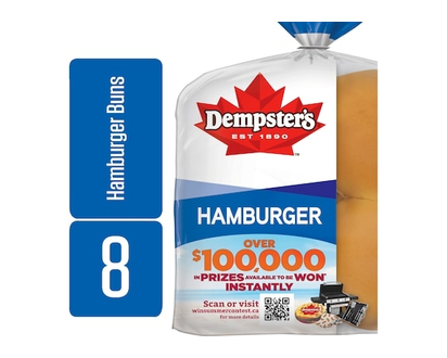 Dempster Original Hamburger Buns - 400.0 G