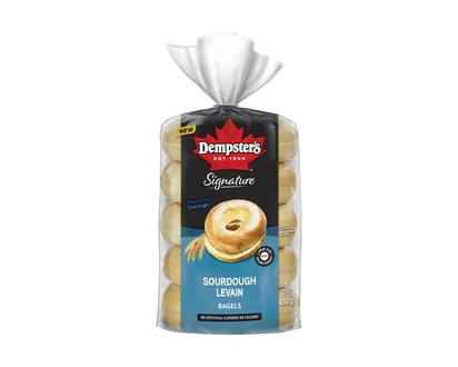 Dempster Signature Bagels Sourdough Large Size - 450.0 G