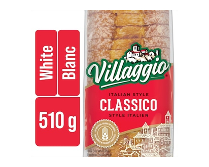 Classico Italian Style Thick Slice White Bread - 510.0 G