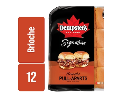 Dempster Signature Brioche Pull-Aparts Rolls - 0.425 KG