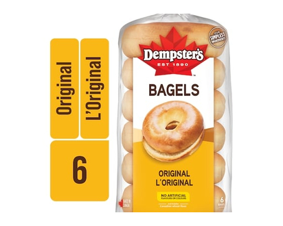 Dempster Original Bagels - 75.0 G