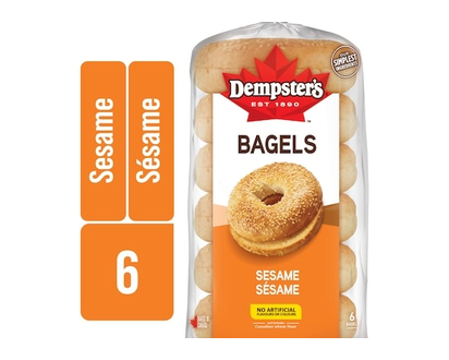Dempster Sesame Bagels - 75.0 G