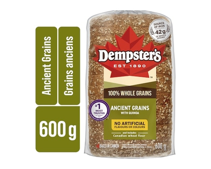 Dempster 100% Whole Grains Ancient Grains with Quinoa Bread - 600.0 G