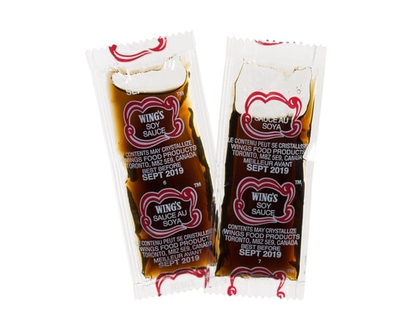Sachets de sauce soja format Club Wing’s - 9.0 G