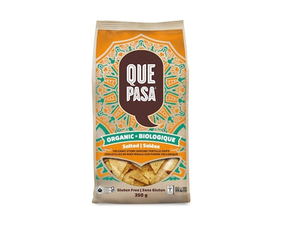 Que Pasa Organic Salted Tortilla Chips - 350.0 G