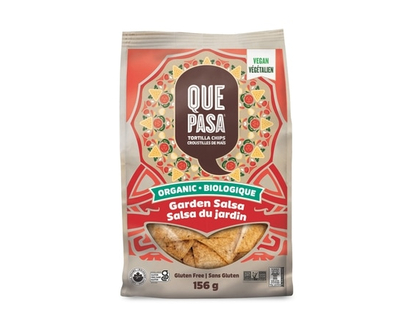 Que Pasa Organic Garden Salsa Tortilla Chips - 156.0 G