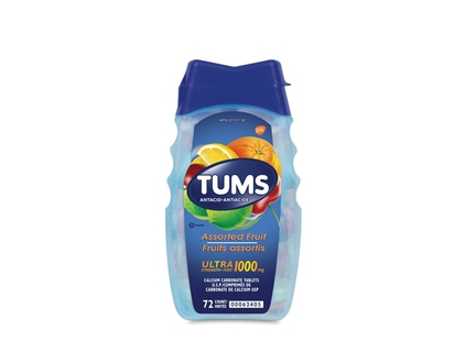 Tums Ultra 1000 Assorted Fruit - 72.0 EA