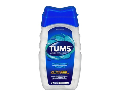 Tums Us Peppermint - 72.0 EA