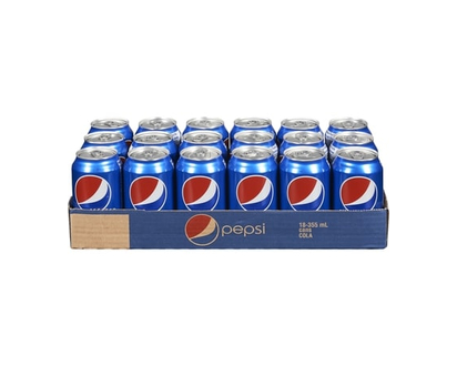Pepsi Soda - 18 PK