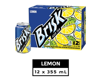 Brisk Lemon Iced Tea - 355.0 ML