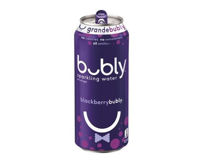 Bubly Sparkling Water bubly blackberry Sparkling Water - 473.0 ML