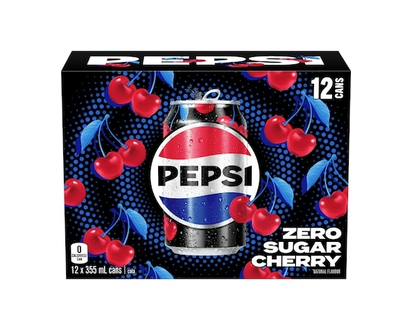 Pepsi Zéro cerise en folie paquet de 12 - 355.0 ML