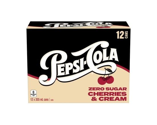 Zero Sugar Cherries & Cream Cola - 355.0 ML