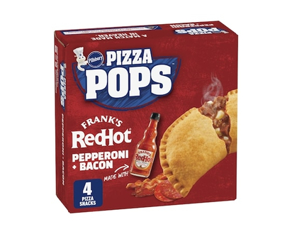 Pillsbury Pizza Pops SPECIAL EDITION Frank's RedHot 4ct - 380.0 G