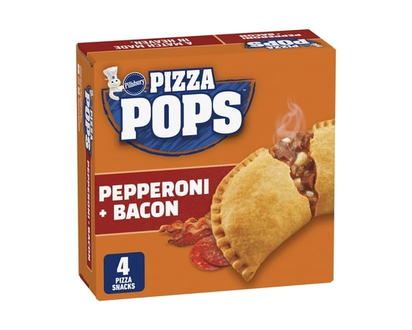 Pillsbury Pepperoni and Bacon Pizza Pops, 4CT - 380.0 G